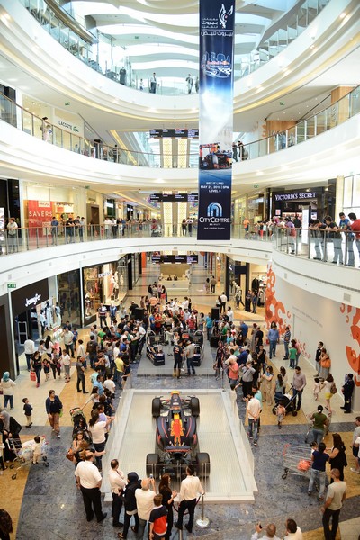 City Centre Beirut exclusively showcased the Formula 1 car in the mall